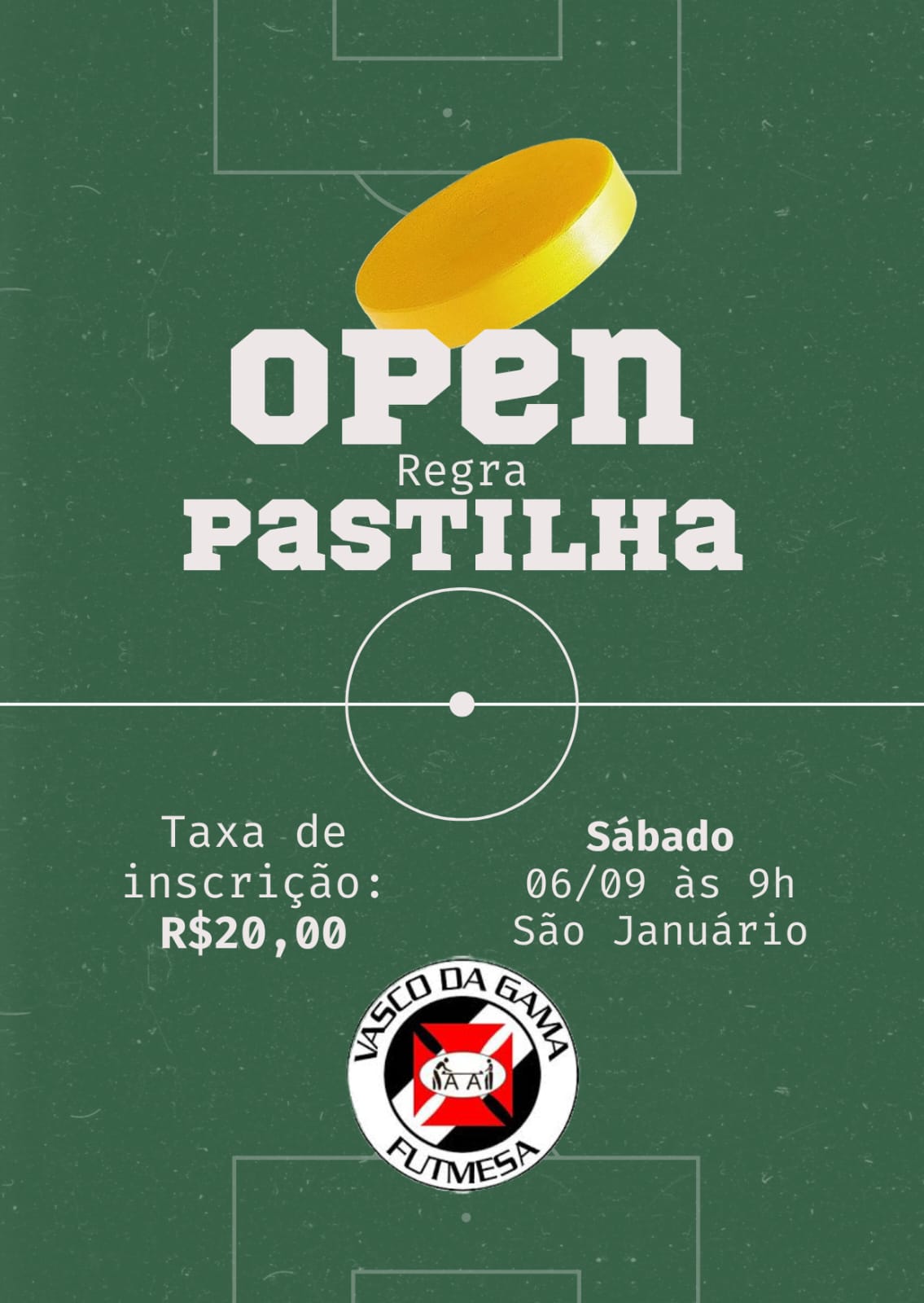 Read more about the article VASCO OPEN DE PASTILHA 2025