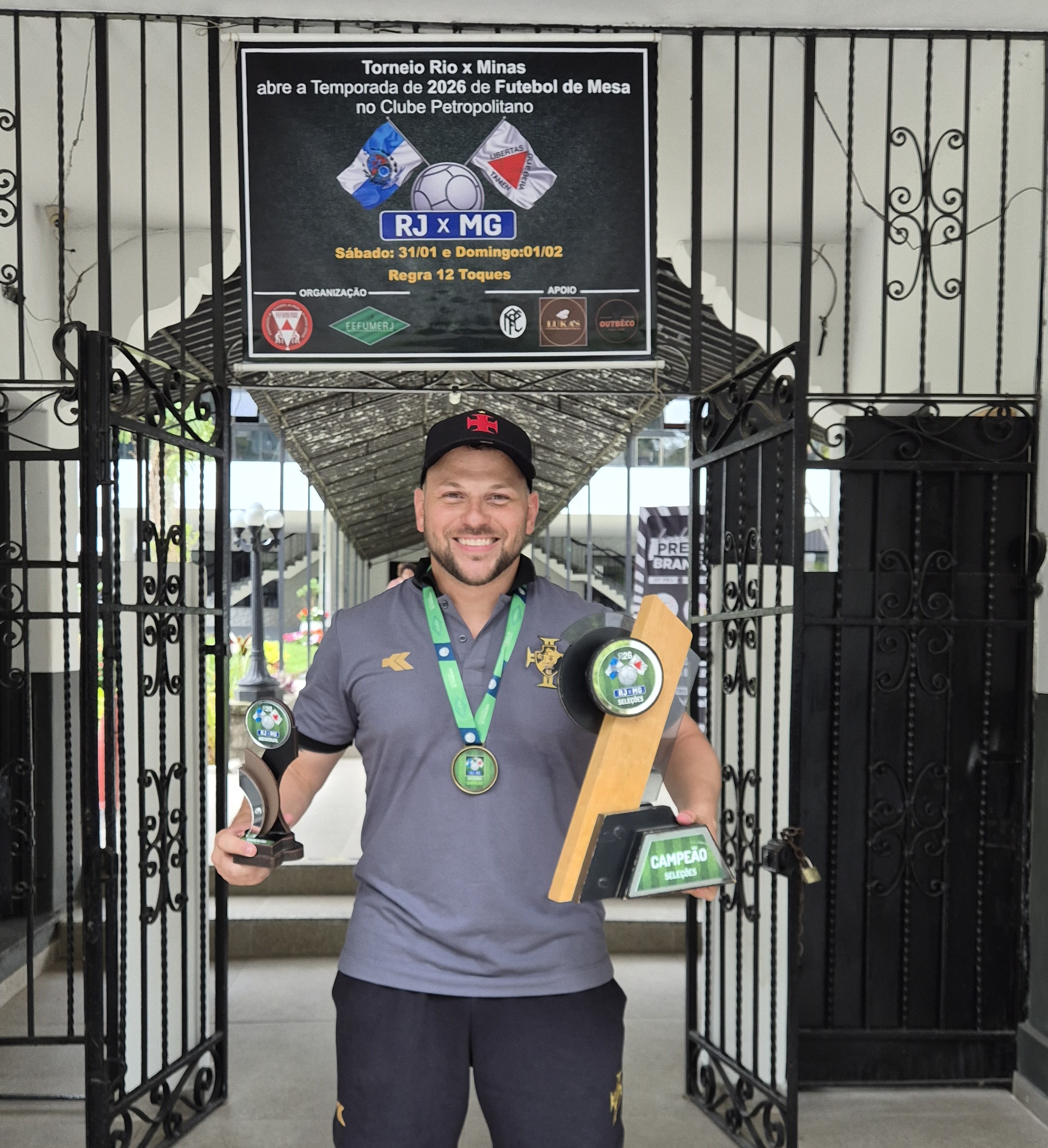 Read more about the article 12 TOQUES: IGOR QUINTAES É CAMPEÃO DO TORNEIO RIO-MINAS